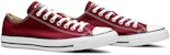 (W) Converse Chuck Taylor All Star Ox 'Maroon' Lelaki Perempuan Kasut Merah Marun M9691C