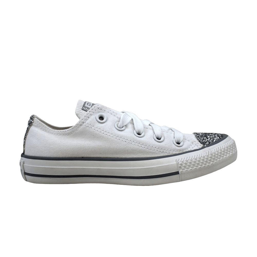 (W) Converse Chuck Taylor All Star Ox 'White Sparkle'