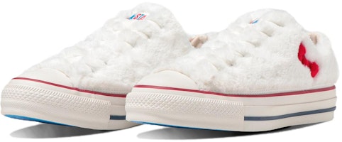 Sanrio/三麗鷗 x Converse All Star Hello Kitty OX 防滑耐磨 低筒 帆布鞋 女款 白色 日版 Lookbook Sanrio/三麗鷗 x Converse All Star Hello Kitty OX 防滑耐磨 低筒 帆布鞋 女款 白色 日版