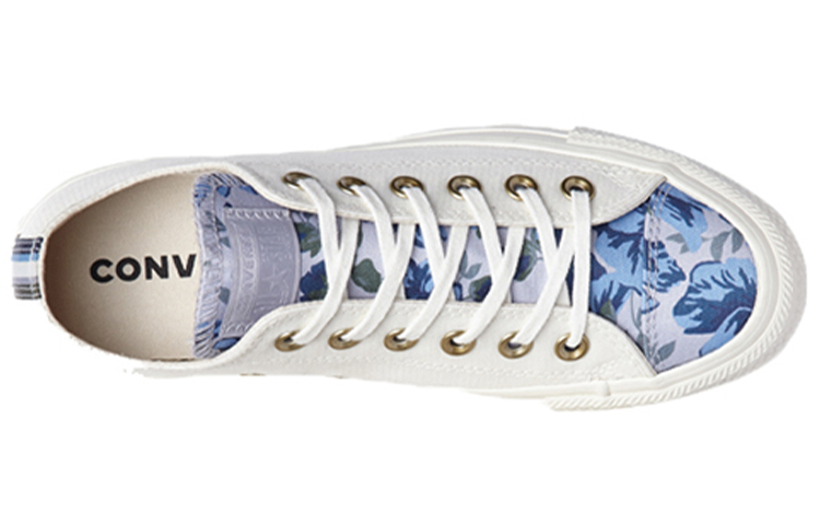 (W) Converse Chuck Taylor All-Star PARKWAY FLORAL 'White Blue' 圖 4