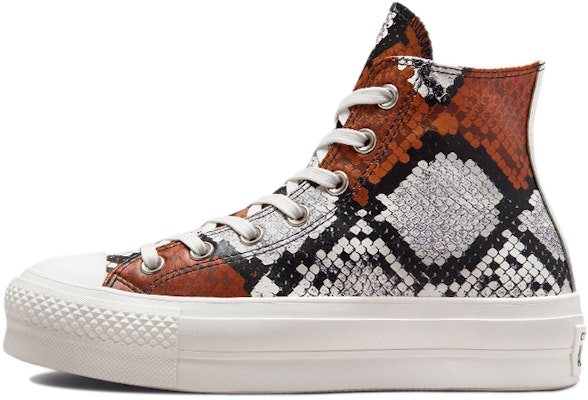 (W) Converse Chuck Taylor All Star Platform 'Authentic Glam - Kulit Ular Oren' 573082C Buy (W) Converse Chuck Taylor All Star Platform 'Authentic Glam - Kulit Ular Oren' 573082C