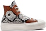 Order (W) Converse Chuck Taylor All Star Platform 'Authentic Glam - Kulit Ular Oren' 573082C
