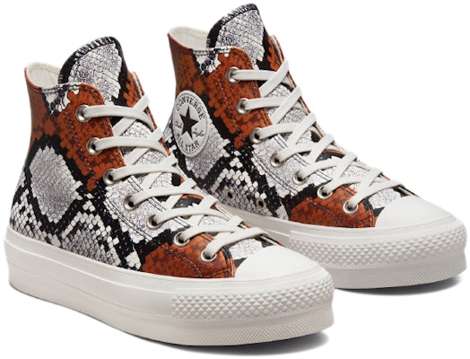 (W) Converse Chuck Taylor All Star Platform 'Authentic Glam - Kulit Ular Oren' 573082C Lookbook (W) Converse Chuck Taylor All Star Platform 'Authentic Glam - Kulit Ular Oren' 573082C