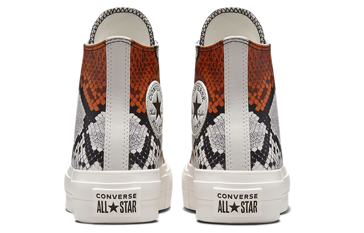 Shop (W) Converse Chuck Taylor All Star Platform 'Authentic Glam - Kulit Ular Oren' 573082C