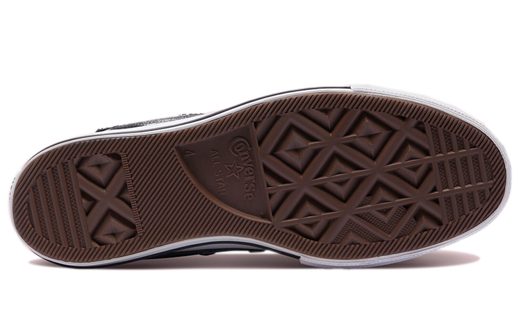 (W) Converse Chuck Taylor All Star Platform 'Glitter Metal Graphite Black and White' 圖 6