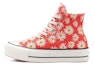 Buy (W) Converse Chuck Taylor All Star Platform Tinggi 'Camp Daisies' 568930C