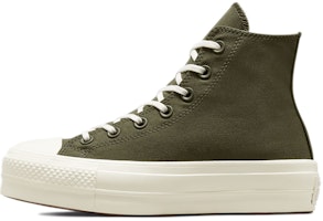 (Women) Converse Chuck Taylor All Star Platform High 'Hybrid Texture - Cargo Khaki' 571669C (Women) Converse Chuck Taylor All Star Platform High 'Hybrid Texture - Cargo Khaki' 571669C