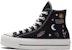 (W) Converse Chuck Taylor All Star Platform High 'It's Okay To Wander - Hitam' 571085C