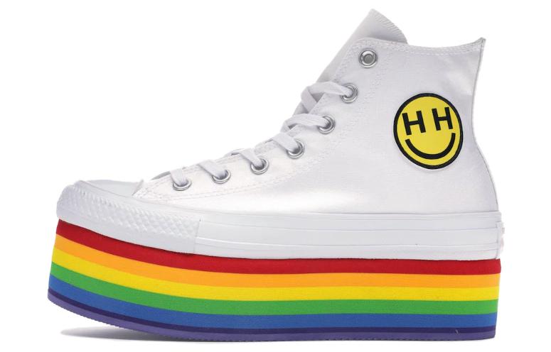 (Women) Converse Chuck Taylor All Star Platform High Miley Cyrus Pride (2018) 'Multi' 562251C