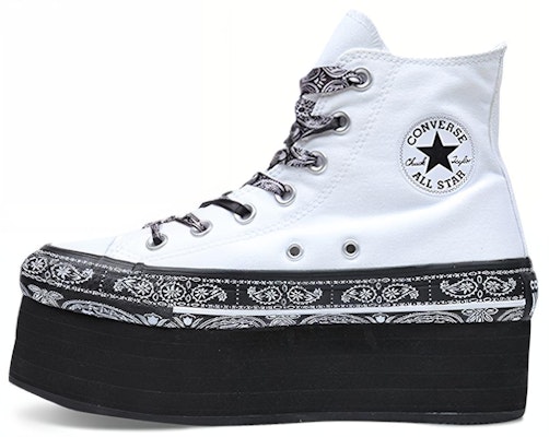 (Women) Converse Chuck Taylor All Star Platform High Miley Cyrus White 562240C Buy (Women) Converse Chuck Taylor All Star Platform High Miley Cyrus White 562240C
