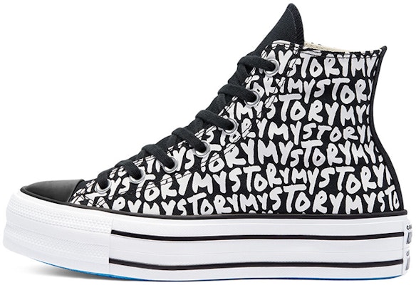 (W) 컨버스 척 테일러 올스타 플랫폼 하이 '마이 스토리' 570321C Buy (W) 컨버스 척 테일러 올스타 플랫폼 하이 '마이 스토리' 570321C