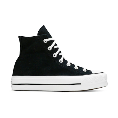 (W) Converse Chuck Taylor All Star Platform High 'Black'