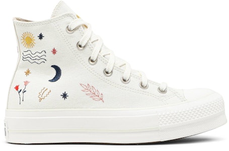 (W) Converse Chuck Taylor All Star Platform High 'It's Okay To Wander - Egret' Lelaki 571086C Buy (W) Converse Chuck Taylor All Star Platform High 'It's Okay To Wander - Egret' Lelaki 571086C