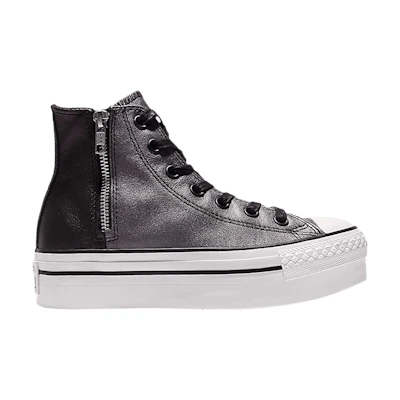 (W) Converse Chuck Taylor All Star Platform High 'Silver'