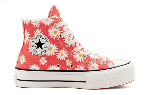 (W) Converse Chuck Taylor All Star 厚底高帮 '野营雏菊' 568930C Order (W) Converse Chuck Taylor All Star 厚底高帮 '野营雏菊' 568930C