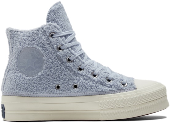 (W) 匡威Chuck Taylor All Star高帮厚底 '舒适羊羔绒-幽灵' 572240C Order (W) 匡威Chuck Taylor All Star高帮厚底 '舒适羊羔绒-幽灵' 572240C