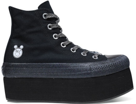 (Women) Converse Chuck Taylor All Star Platform High Miley Cyrus Black 562241C Order (Women) Converse Chuck Taylor All Star Platform High Miley Cyrus Black 562241C