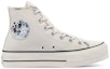 Order (W) Converse Chuck Taylor All Star Platform High 'Washed Florals - Egret' Wanita. 570969C