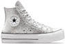 Order (W) Converse Chuck Taylor All Star Platform Tinggi 'Glitter Leopard Spots' 572043C