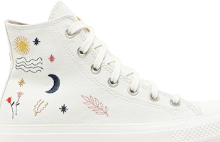 (W) コンバース チャックテイラー オールスター プラットフォーム ハイ 'It's Okay To Wander - Egret' 571086C Order (W) コンバース チャックテイラー オールスター プラットフォーム ハイ 'It's Okay To Wander - Egret' 571086C