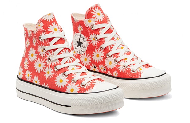 (W) Converse Chuck Taylor All Star 厚底高帮 '野营雏菊' 568930C Lookbook (W) Converse Chuck Taylor All Star 厚底高帮 '野营雏菊' 568930C