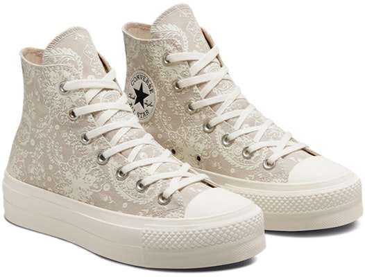 (W) Converse Chuck Taylor All Star Platform High 'Fall Florals - String' Wanita. 572542C Lookbook (W) Converse Chuck Taylor All Star Platform High 'Fall Florals - String' Wanita. 572542C