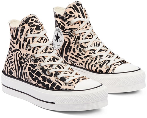 (Women) Converse Chuck Taylor All Star Platform High 'Jungle Art' 571084C Lookbook (Women) Converse Chuck Taylor All Star Platform High 'Jungle Art' 571084C