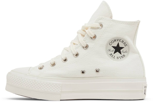 (Women) Converse Chuck Taylor All Star Platform High 'Summer Denim - Vintage White' 571896C Lookbook (Women) Converse Chuck Taylor All Star Platform High 'Summer Denim - Vintage White' 571896C