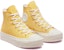 (W) Converse Chuck Taylor All Star Platform Tinggi 'Hybrid Texture - Saturn Gold' 571670C
