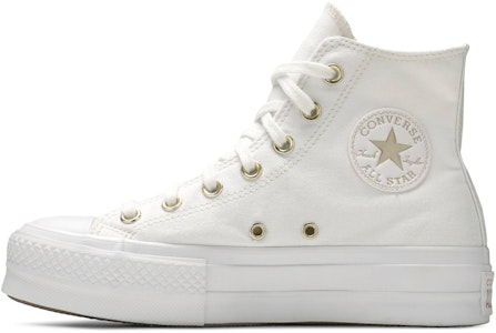 (W) Converse Chuck Taylor All Star Platform Tinggi 'Putih' 568380C Lookbook (W) Converse Chuck Taylor All Star Platform Tinggi 'Putih' 568380C