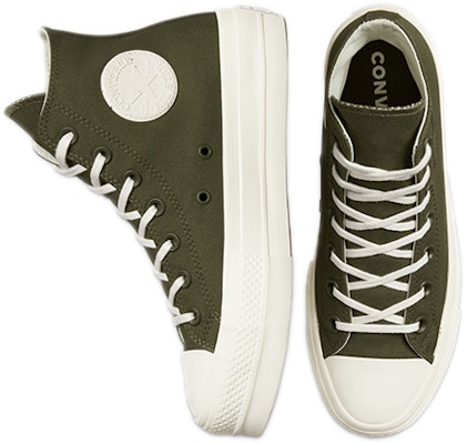 (Women) Converse Chuck Taylor All Star Platform High 'Hybrid Texture - Cargo Khaki' 571669C Shop (Women) Converse Chuck Taylor All Star Platform High 'Hybrid Texture - Cargo Khaki' 571669C