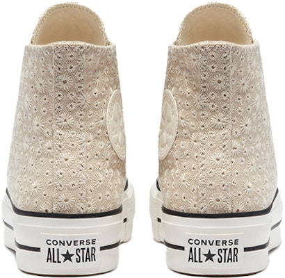 (W) Converse Chuck Taylor All Star Platform Tinggi 'Broderie' 571282C Shop (W) Converse Chuck Taylor All Star Platform Tinggi 'Broderie' 571282C