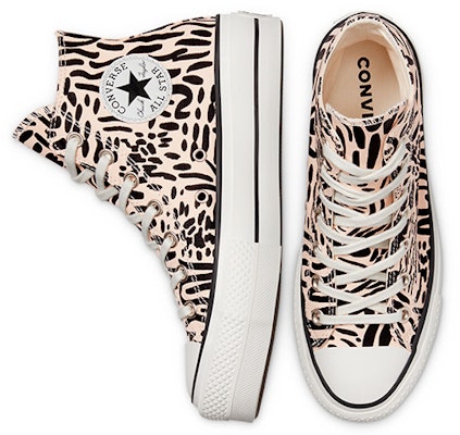 (Women) Converse Chuck Taylor All Star Platform High 'Jungle Art' 571084C Shop (Women) Converse Chuck Taylor All Star Platform High 'Jungle Art' 571084C