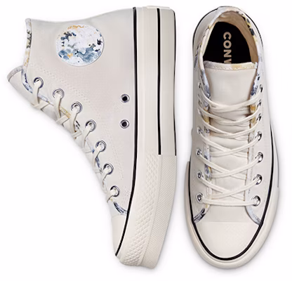 (Women) Converse Chuck Taylor All Star Platform High 'Washed Florals - Egret' 570969C Shop (Women) Converse Chuck Taylor All Star Platform High 'Washed Florals - Egret' 570969C