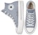 (W) Converse Chuck Taylor All Star Platform Tinggi 'Obsidian Mist'. 570434C