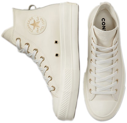 (W) Converse Chuck Taylor All Star Platform Tinggi 'Egret' 572547C Purchase (W) Converse Chuck Taylor All Star Platform Tinggi 'Egret' 572547C