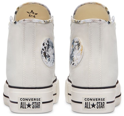 (W) Converse Chuck Taylor All Star 增高款“水洗花卉-白鷺” 570969C Purchase (W) Converse Chuck Taylor All Star 增高款“水洗花卉-白鷺” 570969C