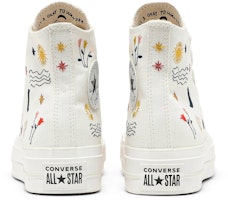 (W) コンバース チャックテイラー オールスター プラットフォーム ハイ 'It's Okay To Wander - Egret' 571086C Details for (W) コンバース チャックテイラー オールスター プラットフォーム ハイ 'It's Okay To Wander - Egret' 571086C