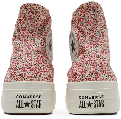 (W) Converse Chuck Taylor All Star Platform Tinggi 'Vintage Floral' 571889C Details for (W) Converse Chuck Taylor All Star Platform Tinggi 'Vintage Floral' 571889C