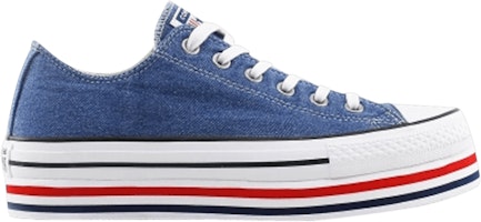 (Women) Converse Chuck Taylor All Star Platform Layer Low 'Mason Blue' 563973C (Women) Converse Chuck Taylor All Star Platform Layer Low 'Mason Blue' 563973C
