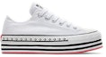 Order (W) Converse Chuck Taylor All Star Platform Layer Low 'Logo Play - Putih' 566762C