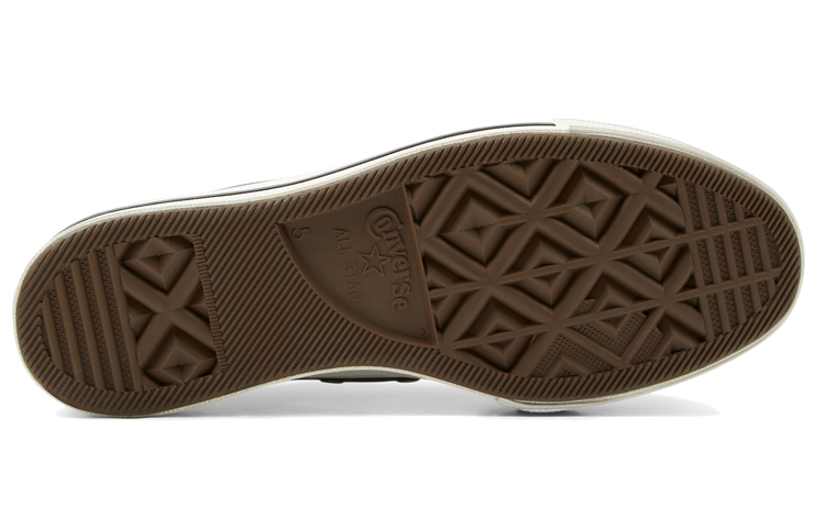 (W) Converse Chuck Taylor All Star Platform Leather High Top Thick Sole Grey 'Gray White' 圖 6