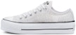 (W) Converse Chuck Taylor All Star Platform Rendah 'Putih Berbintik' 570792C