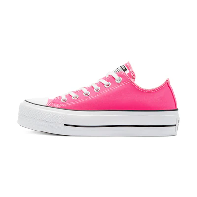 (W) Converse Chuck Taylor All Star Platform Low 'Hyper Pink'