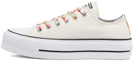 (Women) Converse Chuck Taylor All Star Platform Low 'Floral Print - Egret' 570920C (Women) Converse Chuck Taylor All Star Platform Low 'Floral Print - Egret' 570920C