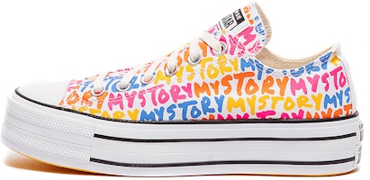(Women) Converse Chuck Taylor All Star Platform Low 'My Story' 570322C (Women) Converse Chuck Taylor All Star Platform Low 'My Story' 570322C