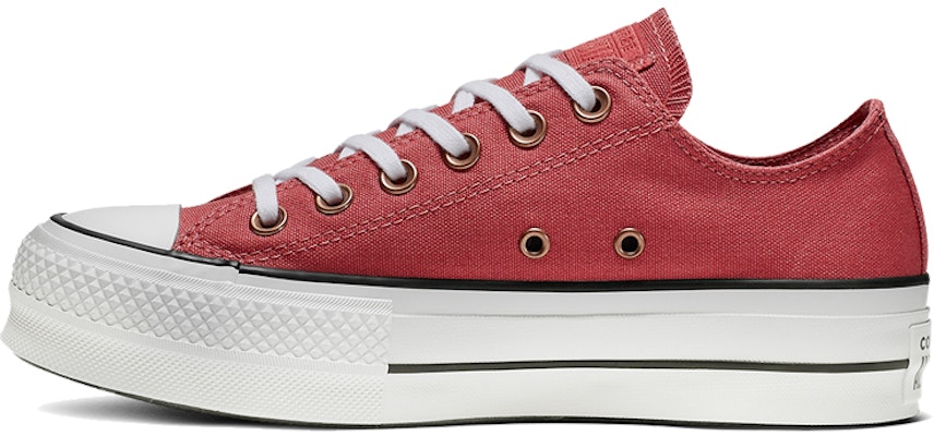 (W) Converse Chuck Taylor All Star Plataforma Baja Suela Gruesa Rojo Blanco 564996C Buy (W) Converse Chuck Taylor All Star Plataforma Baja Suela Gruesa Rojo Blanco 564996C