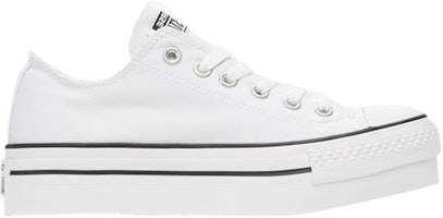 (Women) Converse Chuck Taylor All Star Platform Low 'White' 540265F (Women) Converse Chuck Taylor All Star Platform Low 'White' 540265F