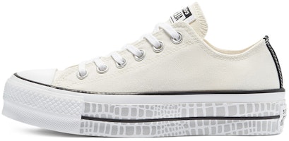 (Women) Converse Chuck Taylor All Star Platform Low 'Digital Daze - Crocodile Print' 570325C (Women) Converse Chuck Taylor All Star Platform Low 'Digital Daze - Crocodile Print' 570325C