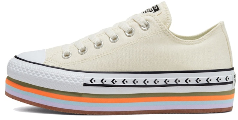 (W) Converse Chuck Taylor All Star Platform Rendah 'Sunblocked - Egret' 567847C Buy (W) Converse Chuck Taylor All Star Platform Rendah 'Sunblocked - Egret' 567847C